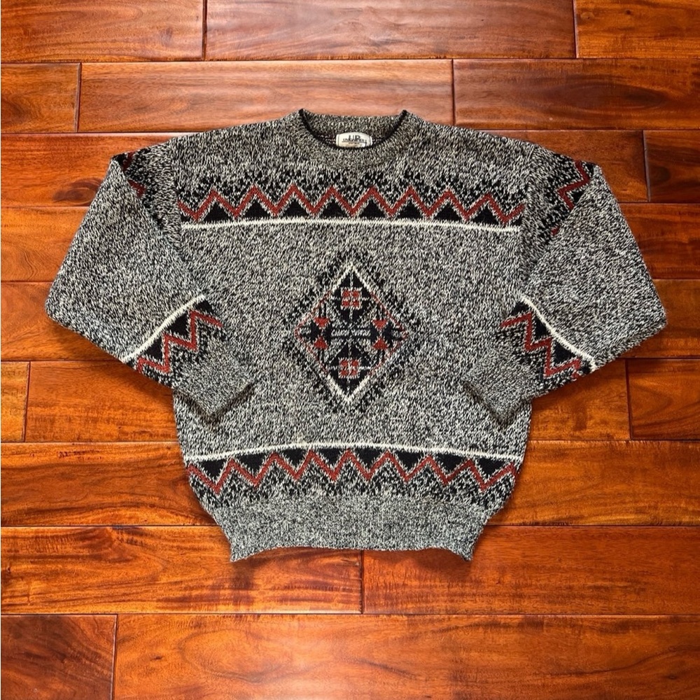 Vintage Union Pier Patterned Sweater